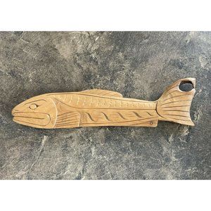 Canadian Indigenous Art Wood Carving Nathan Baker Northwest Coast Squamish Tribe